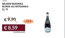 Prezzemolo e Vitale Baladin nazionale blonde ale artigianale offerta