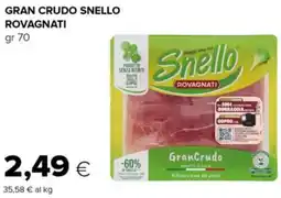 Tigre Gran crudo snello ROVAGNATI offerta