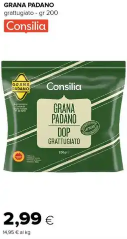 Tigre Consilia grana padano offerta