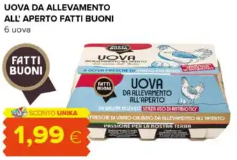 Uova da allevamento all' aperto FATTI BUONI