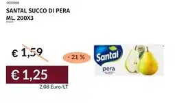 Prezzemolo e Vitale Santal succo di pera offerta