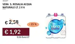 Prezzemolo e Vitale Vera s. rosalia acqua naturale offerta