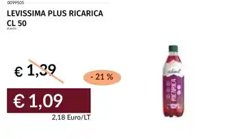 Prezzemolo e Vitale Levissima plus ricarica offerta
