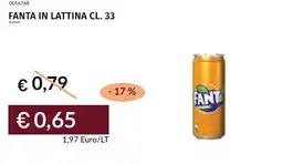 Prezzemolo e Vitale Fanta in lattina offerta