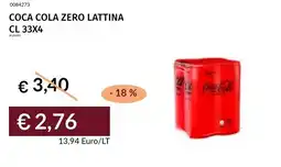 Prezzemolo e Vitale Coca cola zero lattina offerta