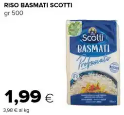 Tigre Riso basmati SCOTTI offerta