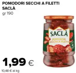 Tigre Pomodori secchi a filetti SACLÀ offerta