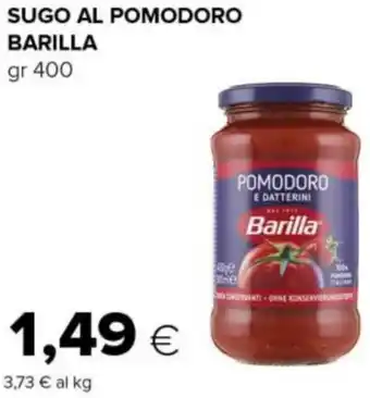Tigre Sugo al pomodoro BARILLA offerta