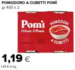 Tigre Pomodoro a cubetti POMÌ offerta
