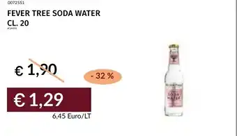 Prezzemolo e Vitale Fever tree soda water offerta