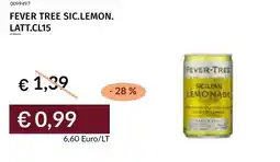 Prezzemolo e Vitale Fever tree sic.lemon. latt. offerta