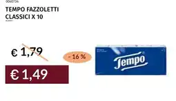 Prezzemolo e Vitale Tempo fazzoletti classici x 10 offerta