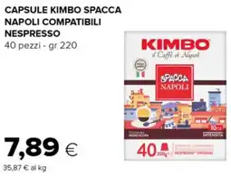 Tigre Capsule kimbo spacca napoli compatibili nespresso offerta