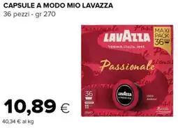Tigre Capsule a modo mio LAVAZZA offerta