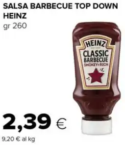Tigre Salsa barbecue top down HEINZ offerta