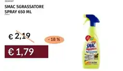 Prezzemolo e Vitale Smac sgrassatore spray offerta