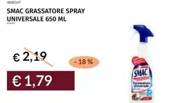 Prezzemolo e Vitale Smac grassatore spray universale offerta