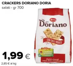 Tigre Crackers doriano DORIA offerta