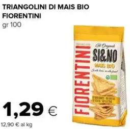 Tigre Triangolini di mais bio FIORENTINI offerta