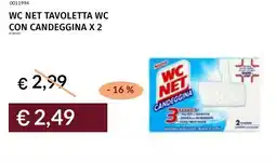 Prezzemolo e Vitale Wc net tavoletta wc con candeggina x 2 offerta