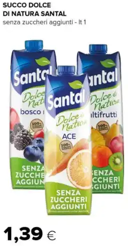 Tigre Succo dolce di natura SANTAL offerta