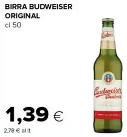 Tigre Birra BUDWEISER ORIGINAL offerta