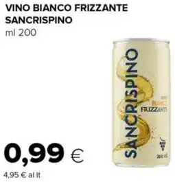 Tigre Vino bianco frizzante SANCRISPINO offerta