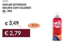 Prezzemolo e Vitale Soflan detersivo bucato capi colorati offerta
