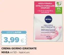 Tigre Crema giorno idratante NIVEA offerta