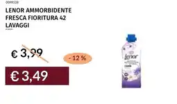 Prezzemolo e Vitale Lenor ammorbidente fresca fioritura offerta