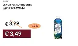 Prezzemolo e Vitale Lenor ammorbidente capri offerta