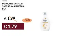 Prezzemolo e Vitale Dermomed crema di sapone mani energia offerta
