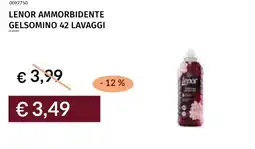 Prezzemolo e Vitale Lenor ammorbidente gelsomino offerta
