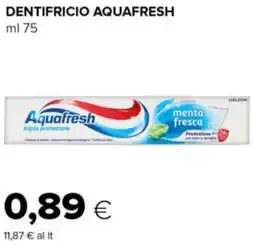 Tigre Dentifricio AQUAFRESH offerta
