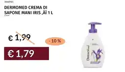 Prezzemolo e Vitale Dermomed crema di sapone mani iris, äì offerta