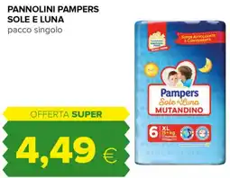 Tigre Pannolini pampers sole e luna offerta