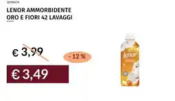 Prezzemolo e Vitale Lenor ammorbidente oro e fiori offerta