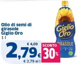 Sigma Olio di semi di girasole Giglio Oro offerta