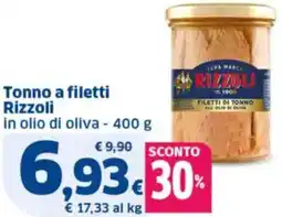 Sigma Tonno a filetti Rizzoli offerta