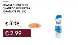 Prezzemolo e Vitale Head & shoulders shampoo men ultra idratante offerta