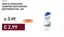 Prezzemolo e Vitale Head & shoulders shampoo antiforfora antiprurito offerta