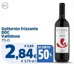 Sigma Gutturnio frizzante DOC Valtidone offerta