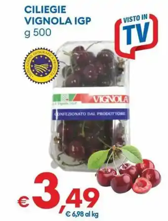 Ciliegie vignola igp