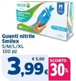 Sigma Guanti nitrile Smilex offerta