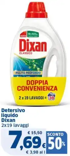 Sigma Detersivo liquido Dixan offerta