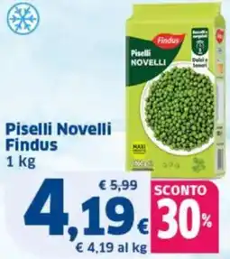 Sigma Piselli Novelli Findus offerta