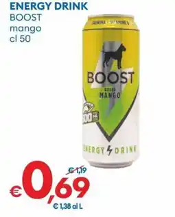 MD Discount Energy drink boost mango offerta