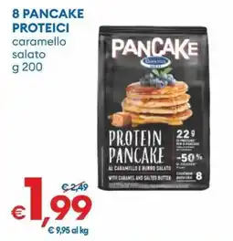 MD Discount 8 pancake proteici caramello salato offerta
