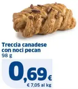 Sigma Treccia canadese con noci pecan offerta