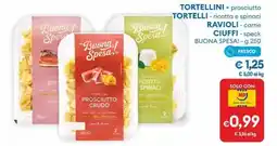MD Discount Tortellini, tortelli, ravioli, ciuffi BUONA SPESA! offerta